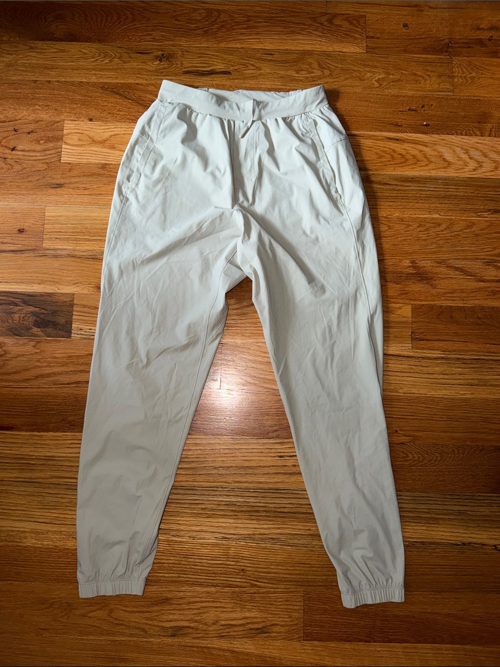 Men's Light Gray Lululemon Surge Jogger Shorter XS